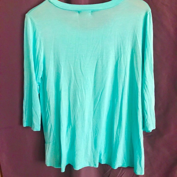 Simply Southern side knot blouse - Picture 2 of 3